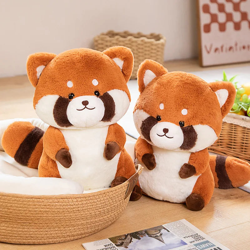 Chubby Raccoon Plush – Your Cozy Woodland Cuddle Buddy