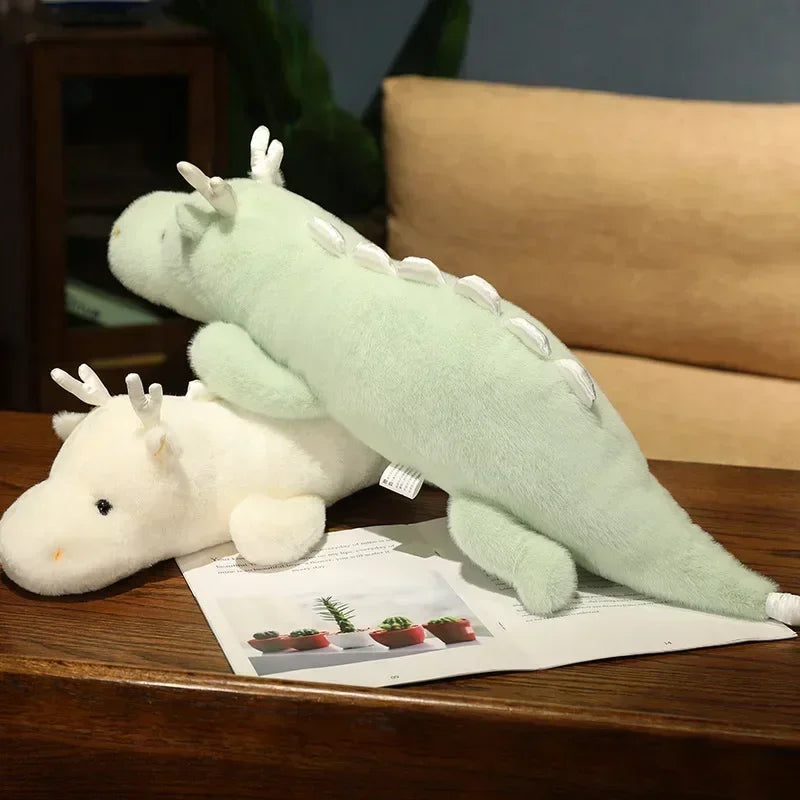Large White Dragon Kawaii Plush – A Legendary Hug You Can Hold