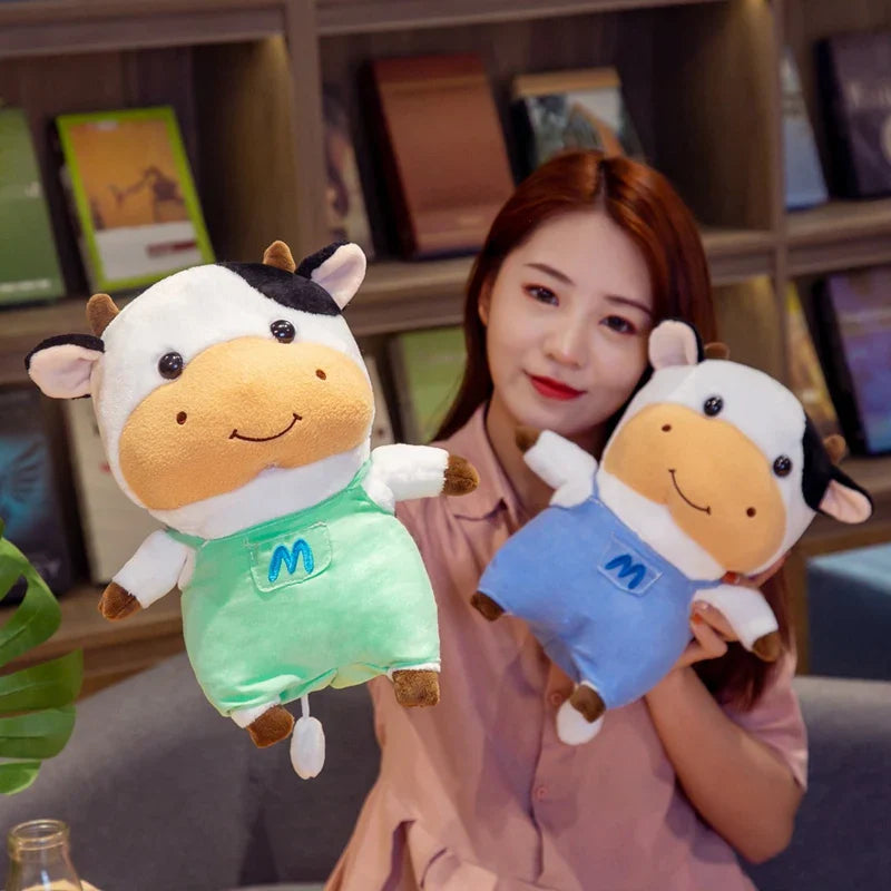 Kawaii Mini Cow Plush Animals Doll Toys Stuffed Soft Plush