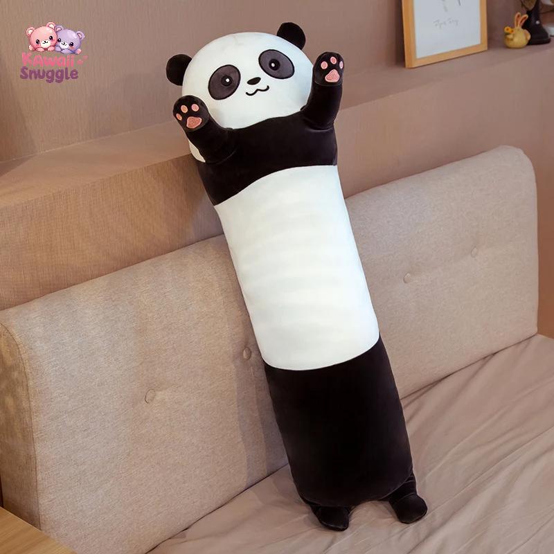 Kawaii Koala Panda Plush Pillow: Long, Cozy, and Cute