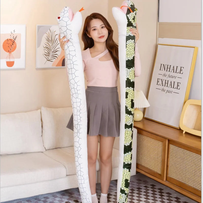 Huggable Snake Plush – The Cozy Curl of Joy