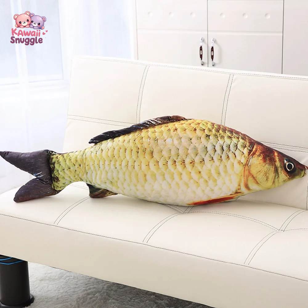 Trout Simulation Carp Plush Toy – A Realistic and Fun Plush Pillow