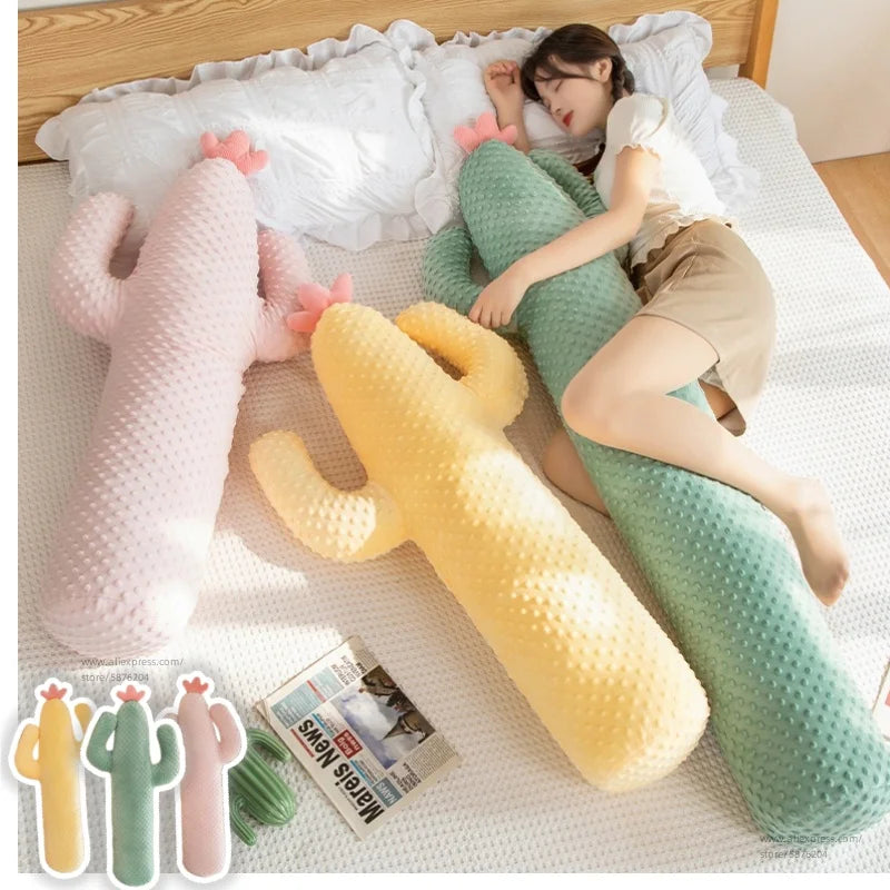 Giant Cactus Throw Pillow – Wrap Yourself in Calm and Cuddles