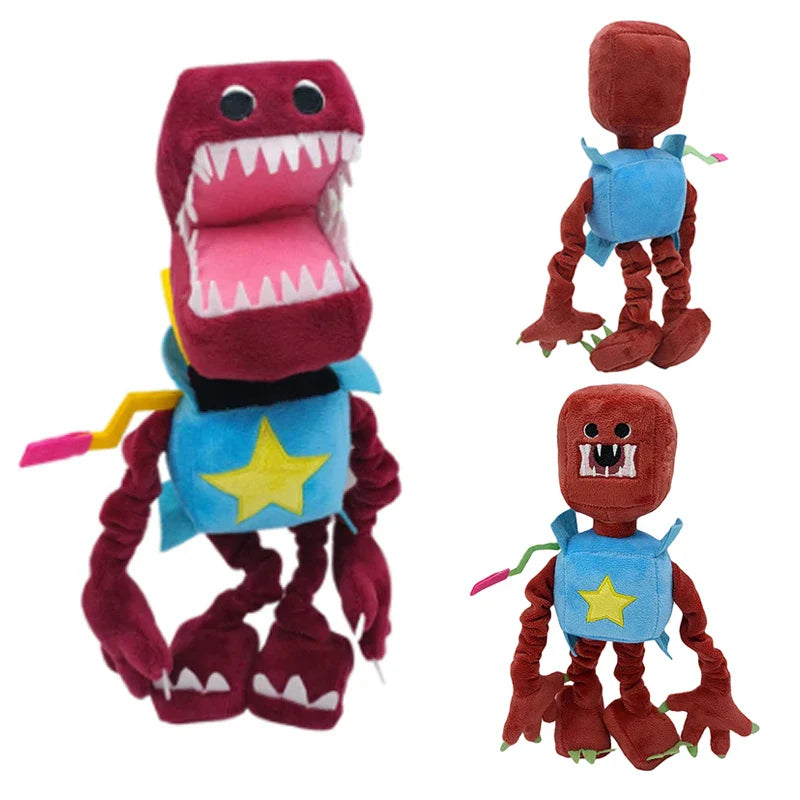 New Boxy Boo Toy Red Robot Paragraph Plush Pluszaki Cute Room Décor For Kids Children Toys
