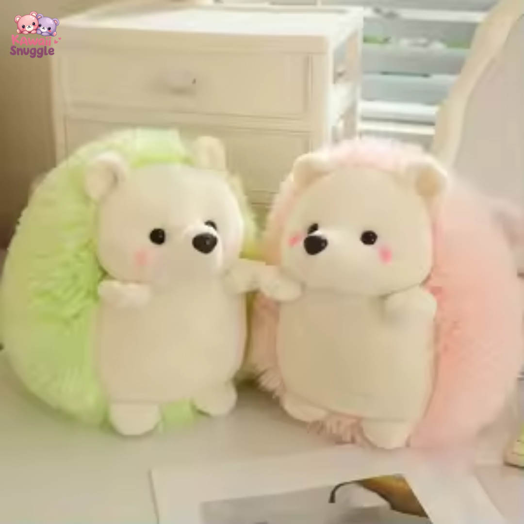 Kawaii Hedgehog Plush Round Cute – The Perfect Cuddly Companion!