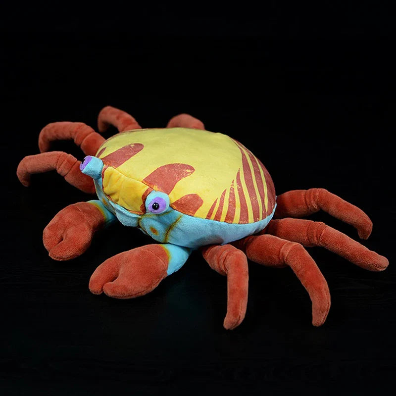 Original Crab Plush Toys Cute American Red Crabs Animals Wild Crab