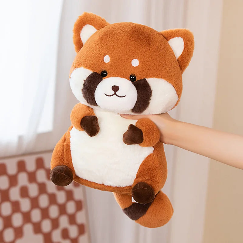 Chubby Raccoon Plush – Your Cozy Woodland Cuddle Buddy