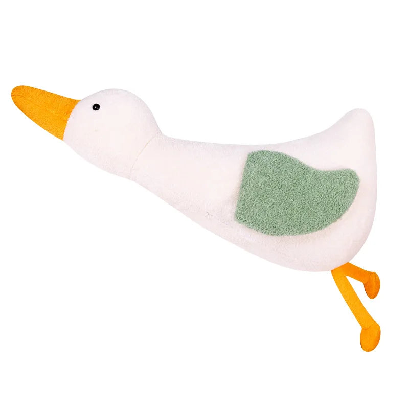 Huge Goose Plush Side Sleeper Leg Clamp Pillows Toy Cute Giant White Gooses