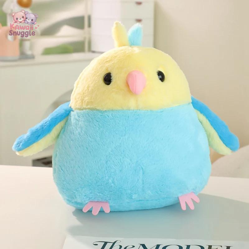 Hot Simulation Soft Lifelike Fat Parrot Plush – A Realistic and Adorable Bird Friend