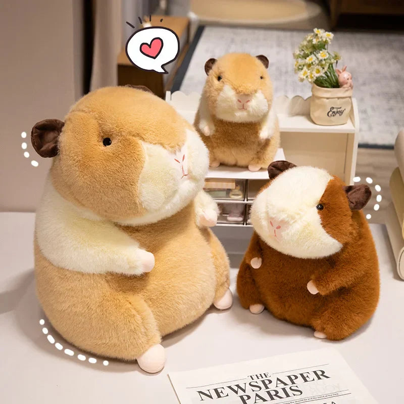 Cute Real life Guinea Pig Plush Toy Doll Kawaii Piggy Stuffed Toys Simulation Animal Pillow