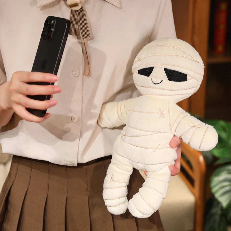 Spooky-Sweet Pumpkin Mummy Plush – A Halloween Hug You’ll Never Forget