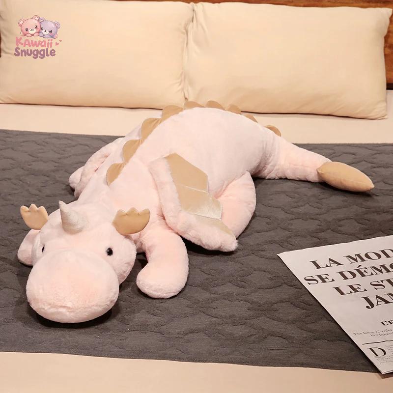 Little Snow Dragon Plush – A Magical Friend from the Winter Wonderland