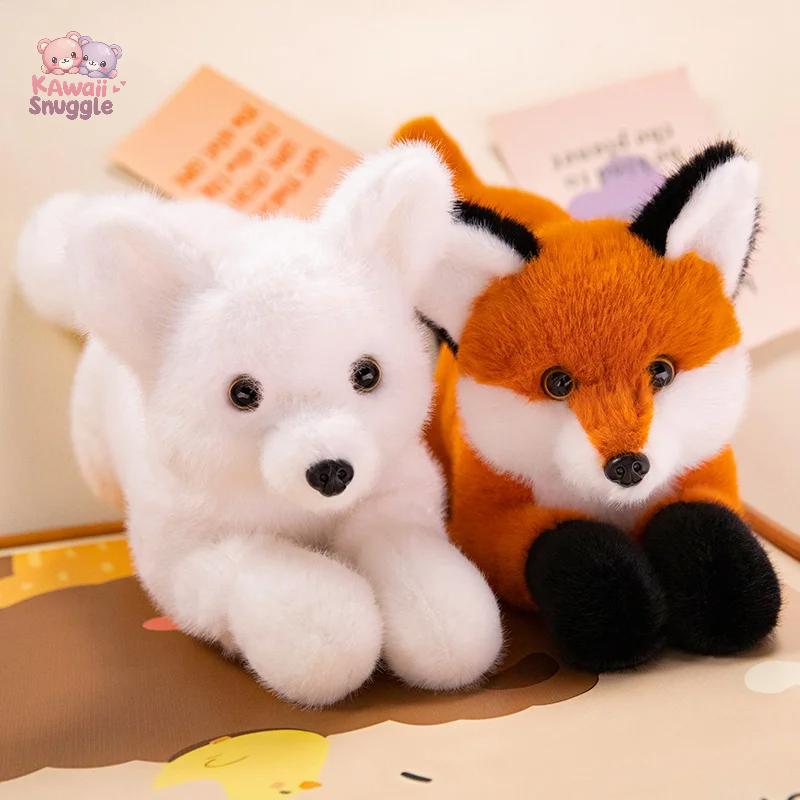 Adorable Cartoon Fox Plush Toy - Huggable Long Tail Doll for All Ages!