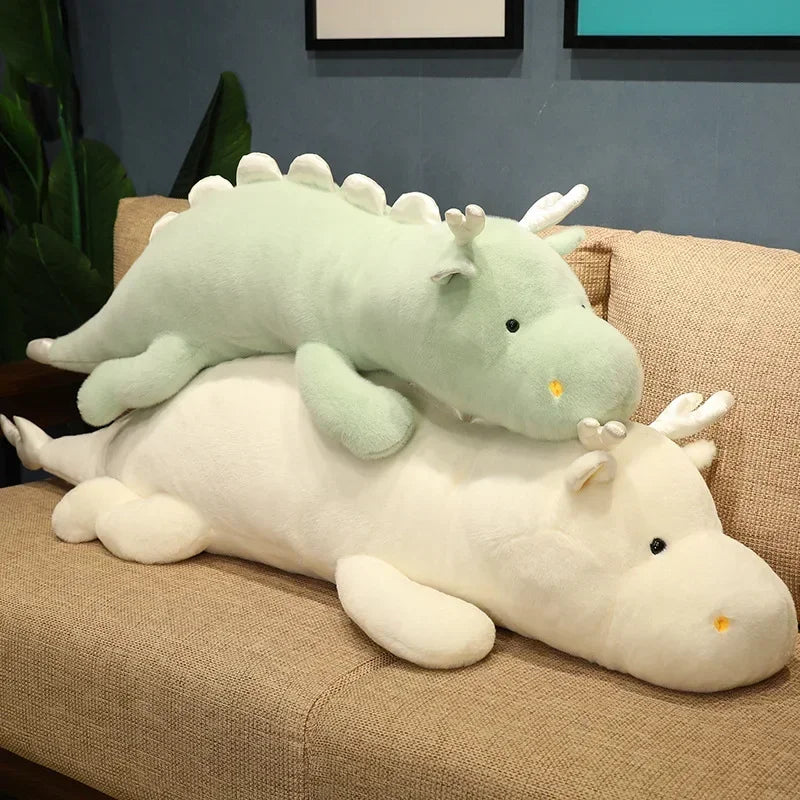Large White Dragon Kawaii Plush – A Legendary Hug You Can Hold