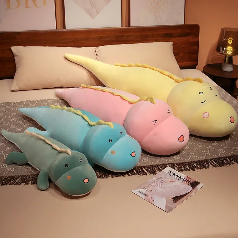 Giant Simulation Dinosaur Plush Toy – Diplodocus Cartoon Pillow for Kids’ Birthday