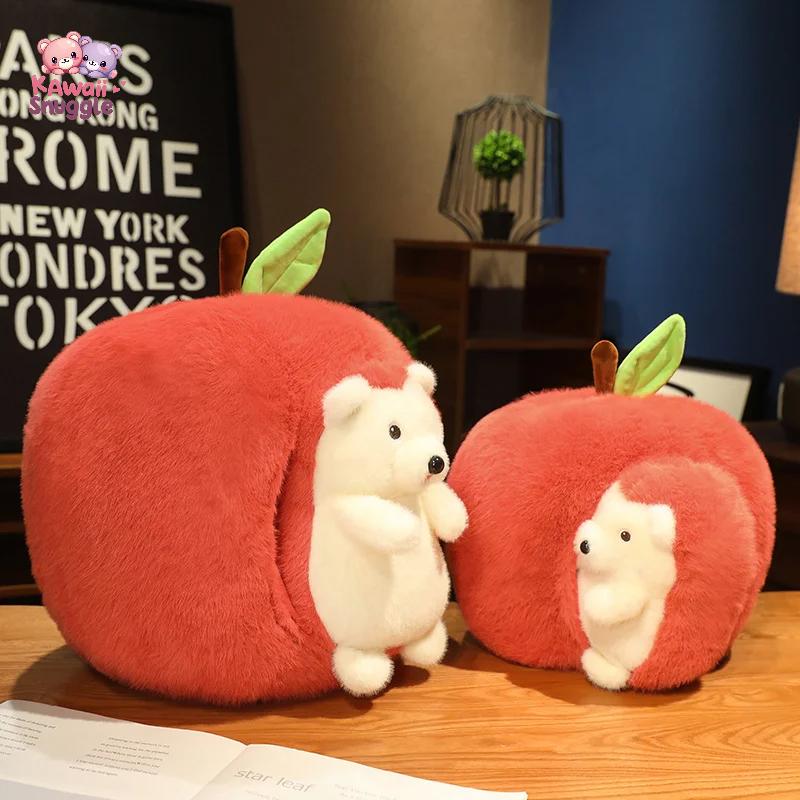Hedgehog Toys with Apple Shaped – A Whimsical Woodland Friend