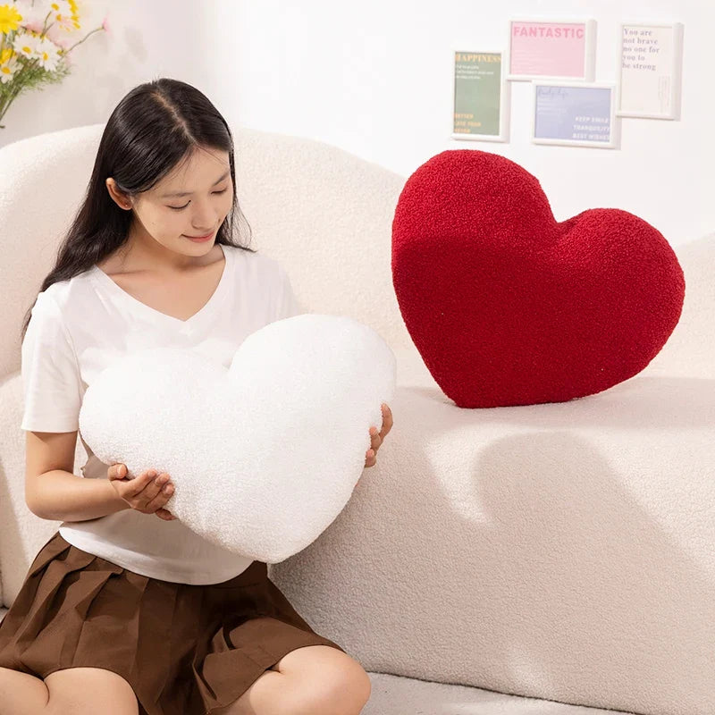 Plush Heart Pillow – A Love Letter in the Softest Form