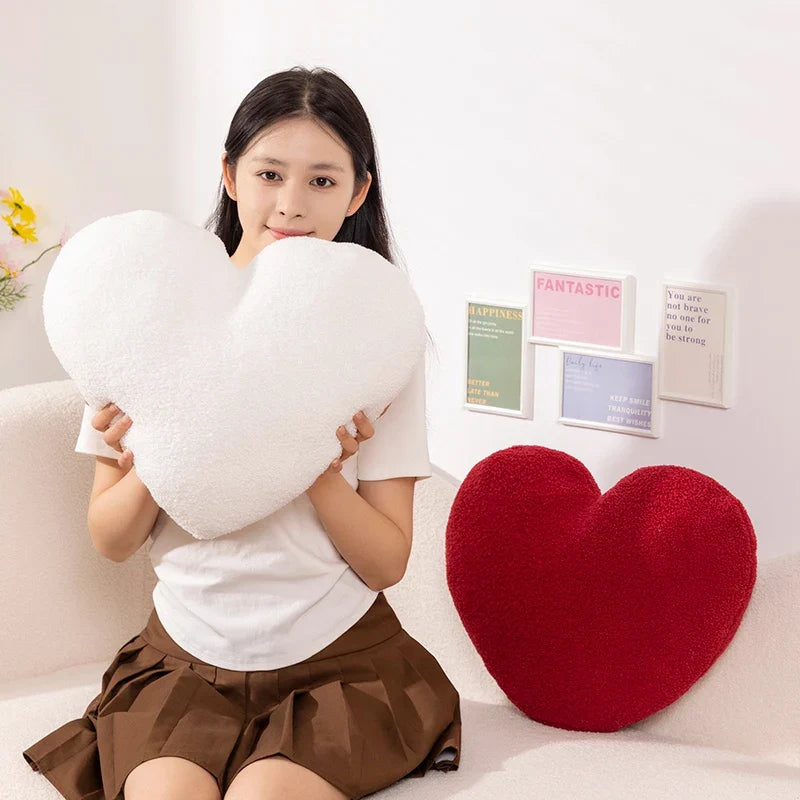 Plush Heart Pillow – A Love Letter in the Softest Form