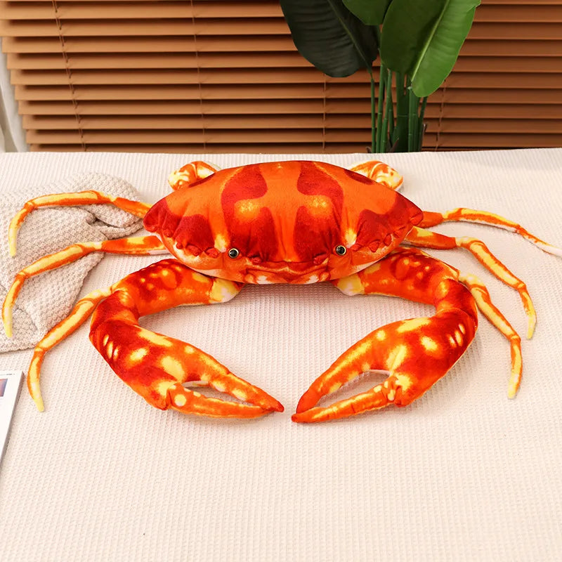 Simulated Crab Plush Toy – A Big-Hearted Sea Creature with a Soft Side