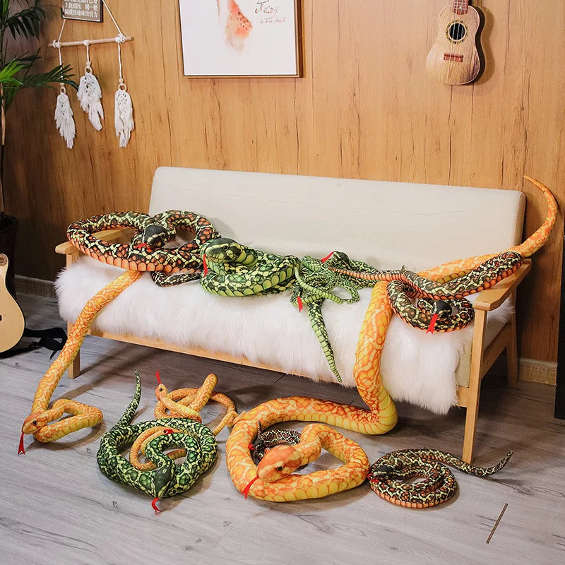 Long Soft Snake Plushie – Your Comfort Coil of Happiness