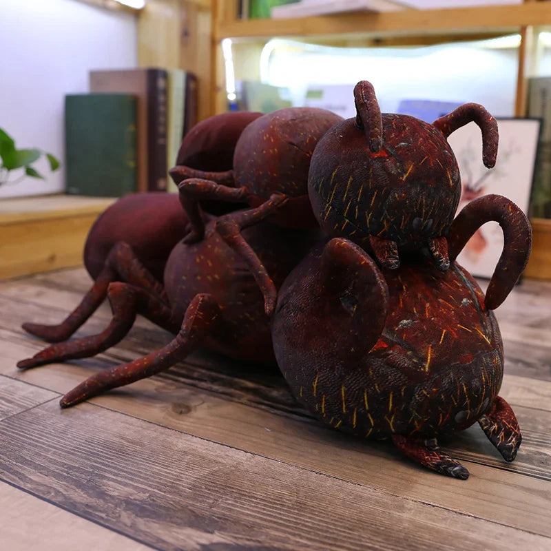 Hot Giant Size Lifelike Ant Plush Toy Your Whimsical Companion from the Tiny World