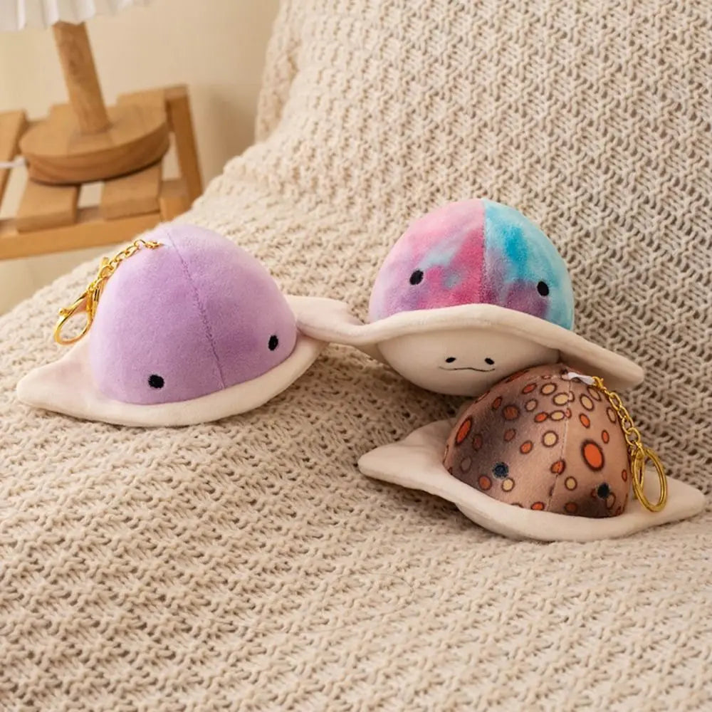 Plush Toy Marine Life Ray Fish Keychain  Cartoon Fish Plush Doll Kawaii