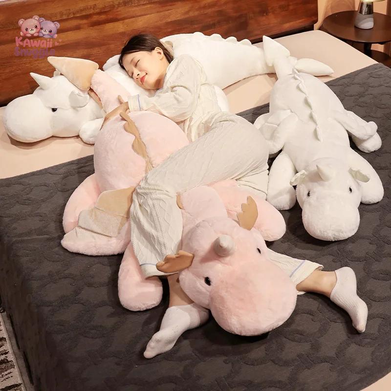 Little Snow Dragon Plush – A Magical Friend from the Winter Wonderland