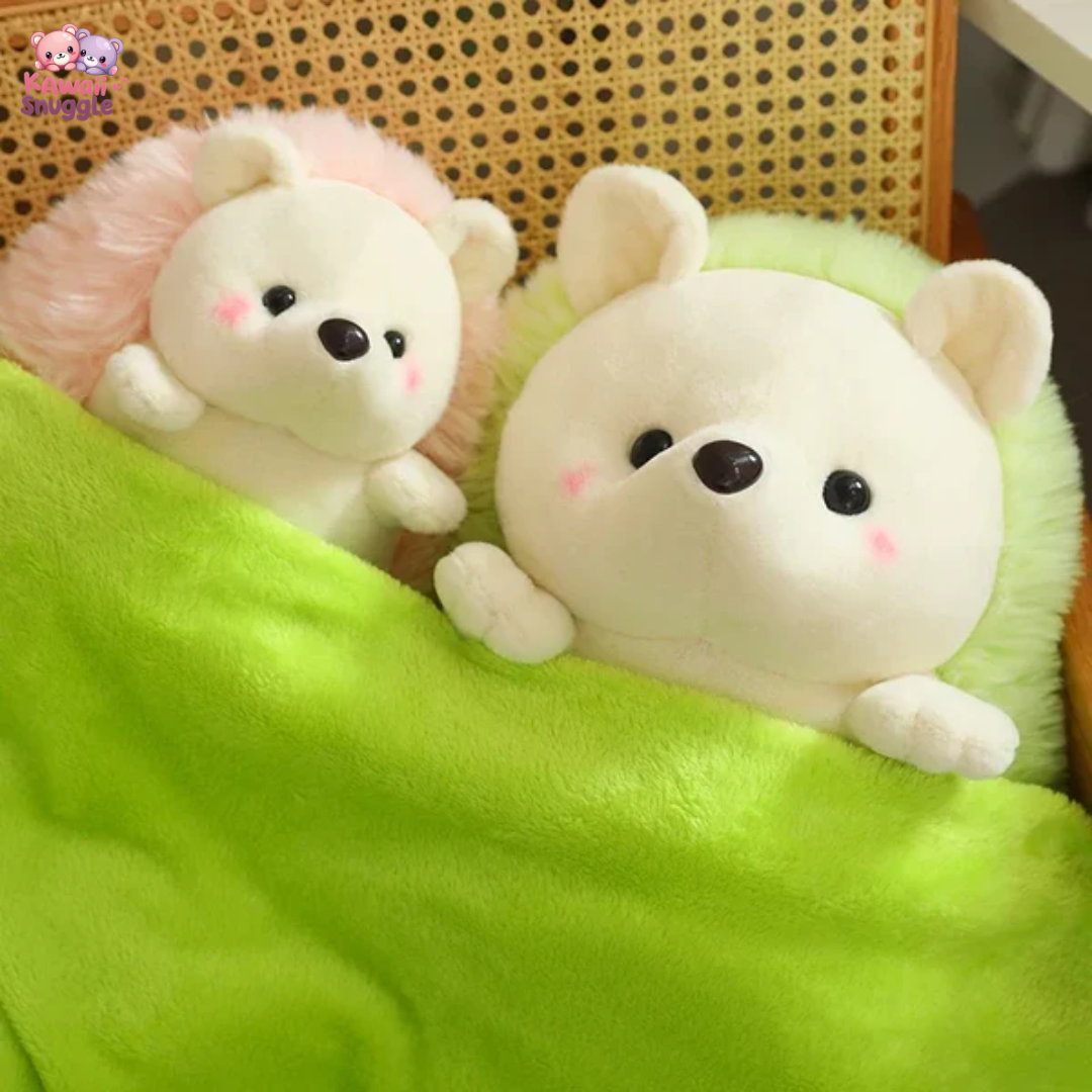 Kawaii Hedgehog Plush Round Cute – The Perfect Cuddly Companion!