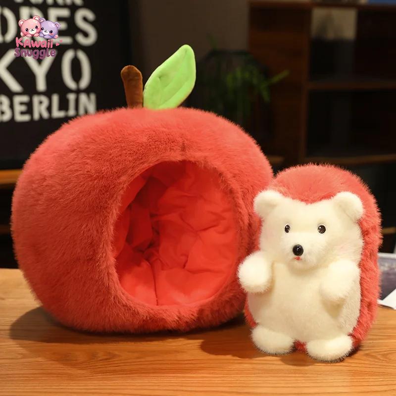 Hedgehog Toys with Apple Shaped – A Whimsical Woodland Friend