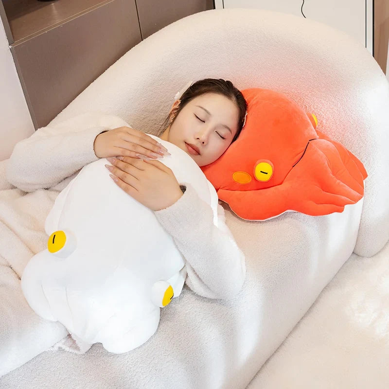 Kawaii 35/45cm Octopus Ball Plush Pillow Cute Cartoon Toy Soft Stuffed Animal Cushion for Kid and Adults Birthday Christmas Gift