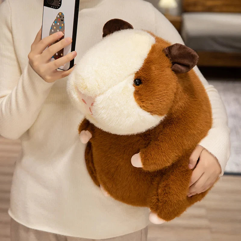 Guinea Pig Plush Simulation Guinea Pig Animal Plush Stuffed Doll Toy Theme Party Birthday Christmas Decoration Kids Birthday Gif