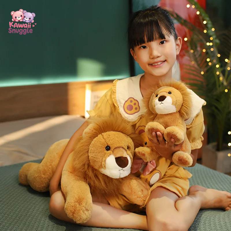 Lion Plush Doll – The King of Cuddles Awaits!