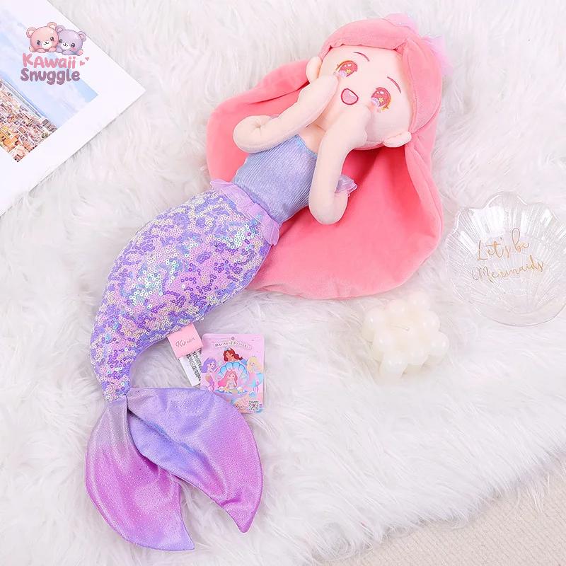 Shine Mermaid Plush Doll Toy – A Magical Friend from the Ocean