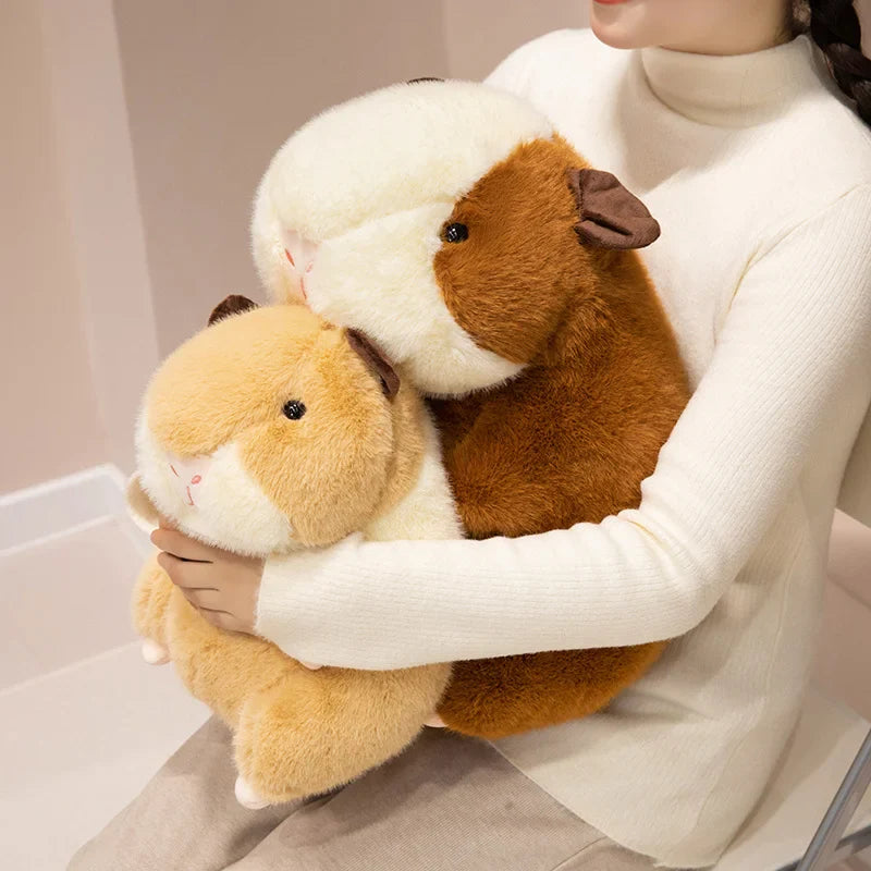 Guinea Pig Plush Simulation Guinea Pig Animal Plush Stuffed Doll Toy Theme Party Birthday Christmas Decoration Kids Birthday Gif
