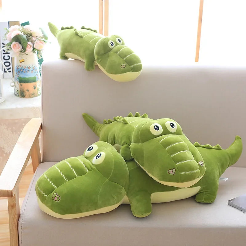 Super Cute Crocodile Doll Plush Toy Lazy Sleeper Pillow