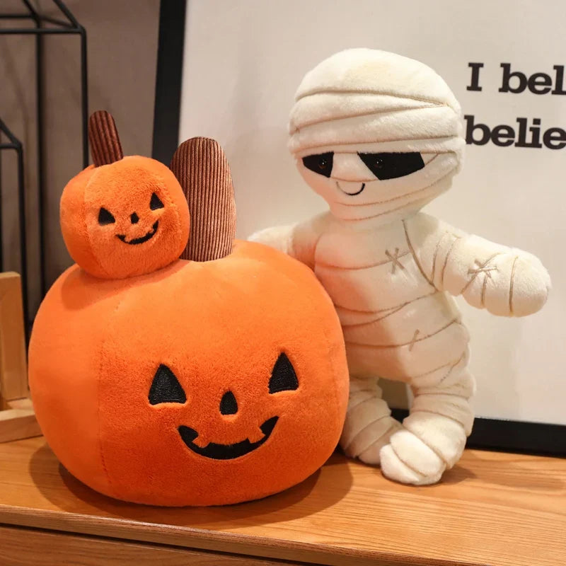 Spooky-Sweet Pumpkin Mummy Plush – A Halloween Hug You’ll Never Forget