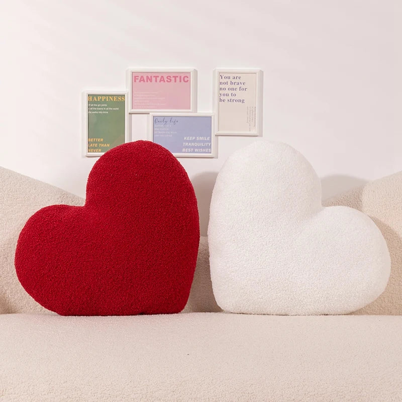 Plush Heart Pillow – A Love Letter in the Softest Form