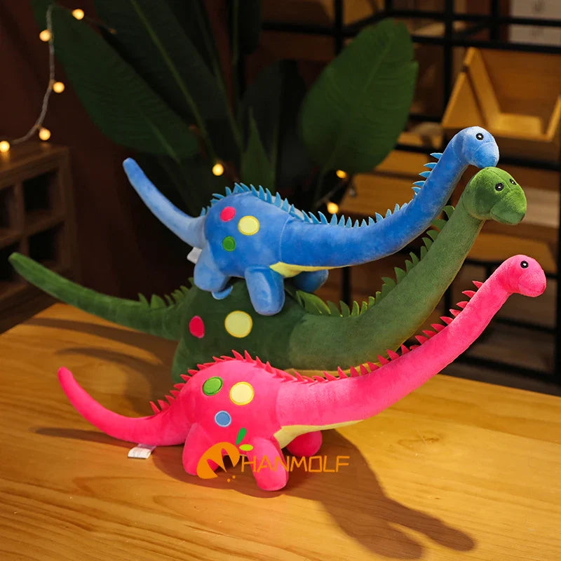 Diplodocus Stuffed Dinosaur Plush Toy Standing Soft Dino Dinosaurs Giant Animals