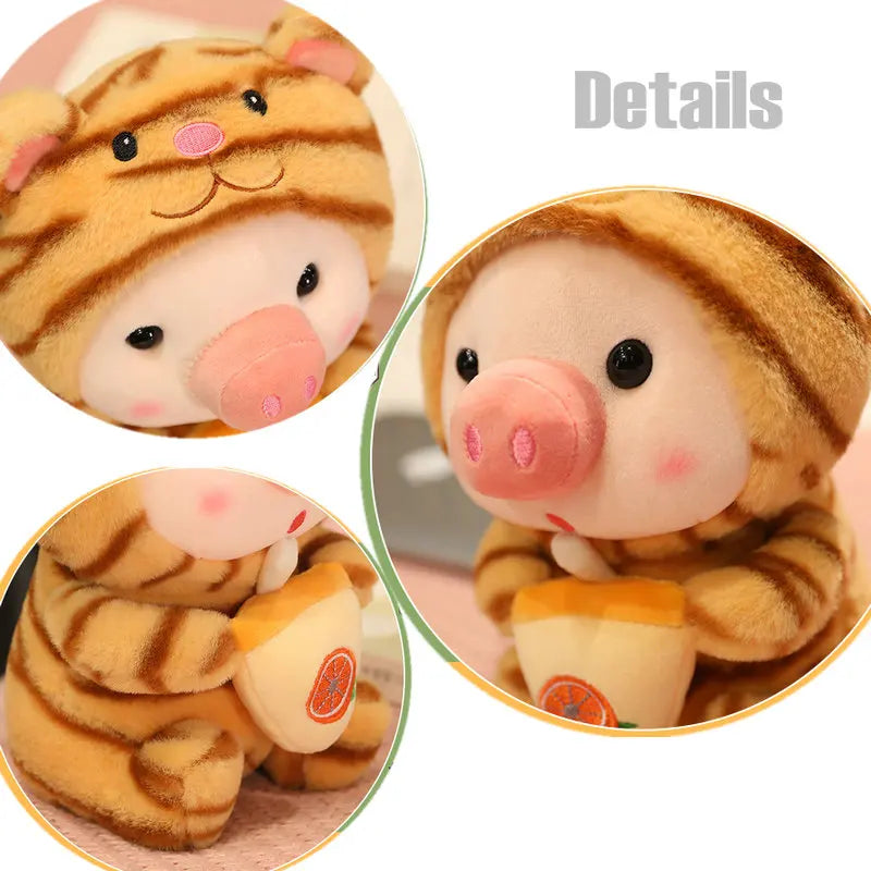 Cosplay Animal Boba Plushie Unicorn Frog Bunny Pig Toy Hug