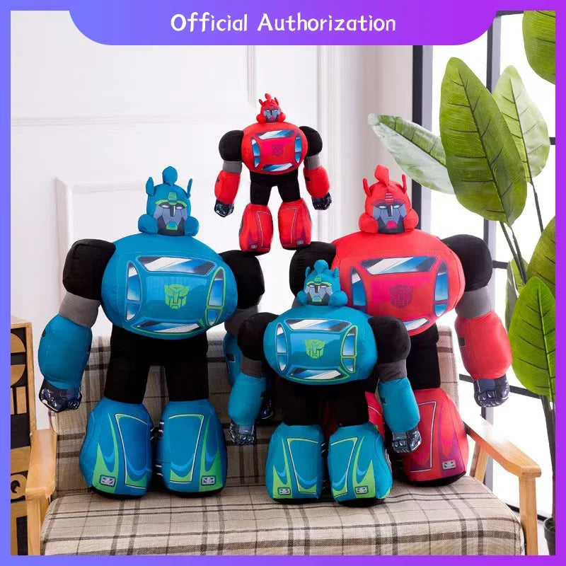 Transformers Autobots Optimus Prime Megatron Bumblebee Plush Toy Cartoon Stuffed