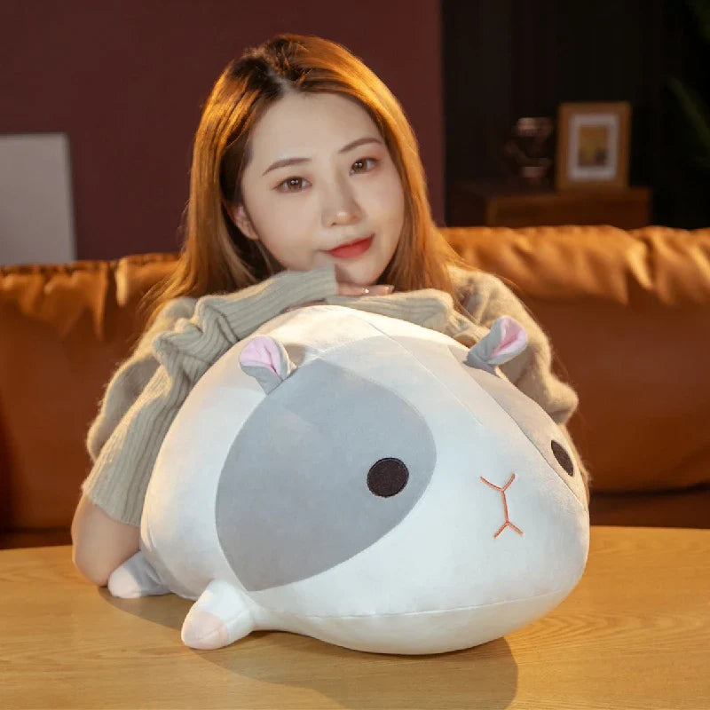Plush Hamster Hug Pillow Cute Chinchillas Plush Doll