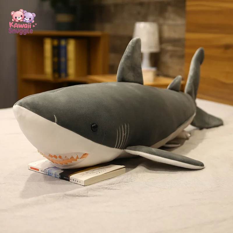 Giant Megalodon Shark Kpop Plush – The Ultimate Soft & Cuddly Ocean Buddy