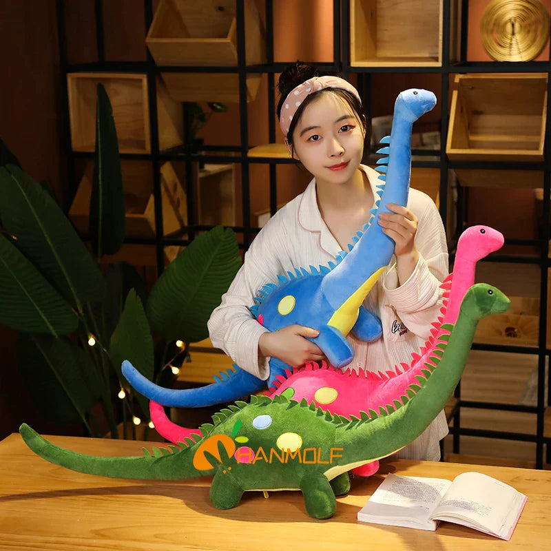 Diplodocus Stuffed Dinosaur Plush Toy Standing Soft Dino Dinosaurs Giant Animals