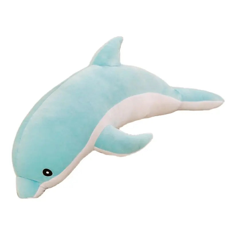 Pink Dolphin Plush Toy – A Gentle Splash of Ocean Magic