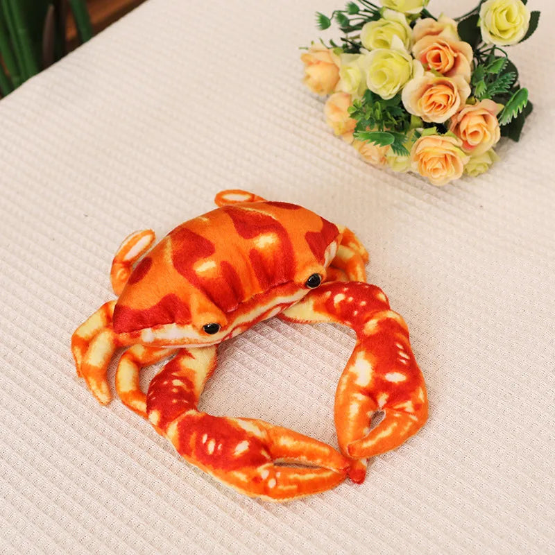 Simulated Crab Plush Toy – A Big-Hearted Sea Creature with a Soft Side