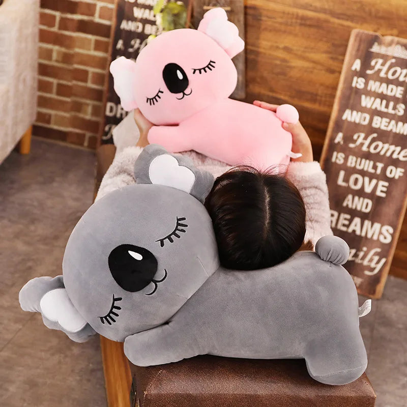 Simulation Koala Plush Toy – Soft Kawaii Animal Pillow