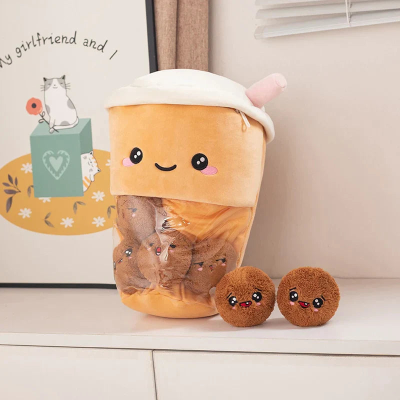 Smiling Boba Dessert Plushie | NEW