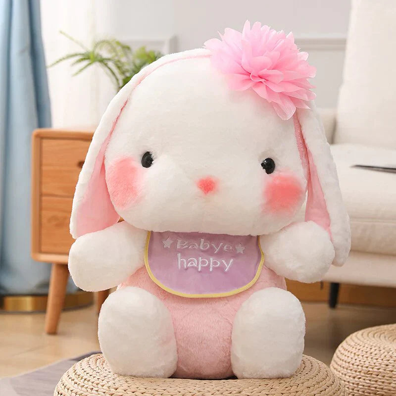 Rainbow Blushing Bunny Plushies | NEW