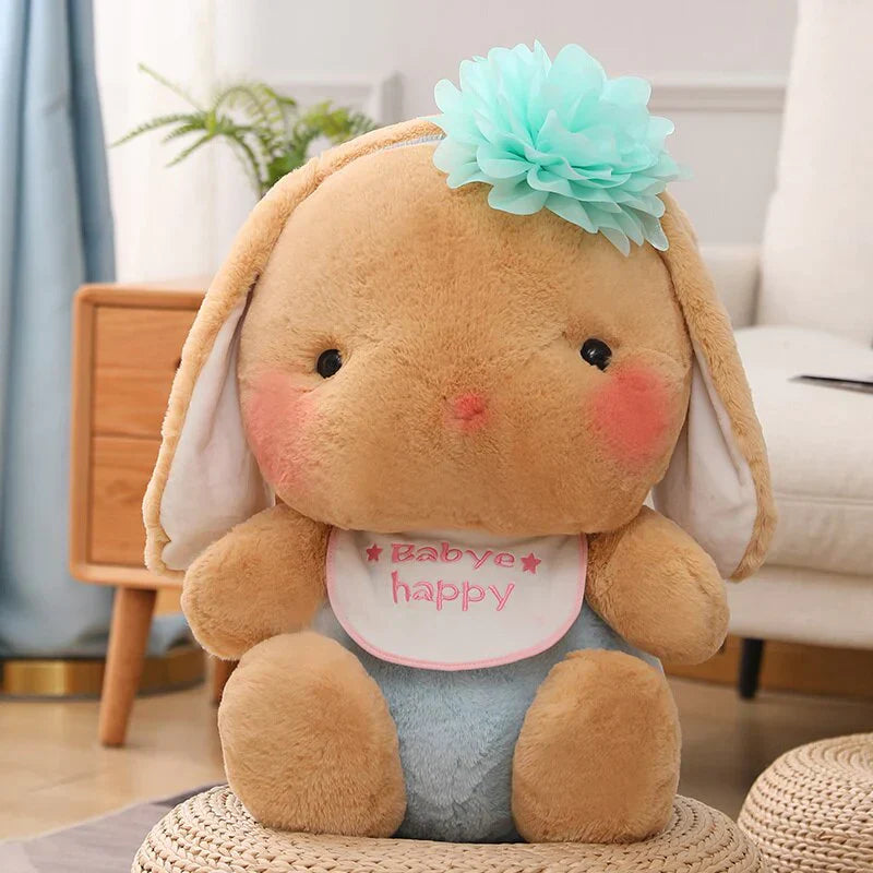 Rainbow Blushing Bunny Plushies | NEW