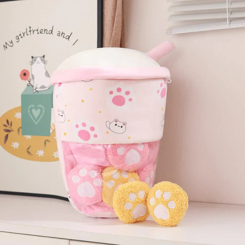Smiling Boba Dessert Plushie | NEW